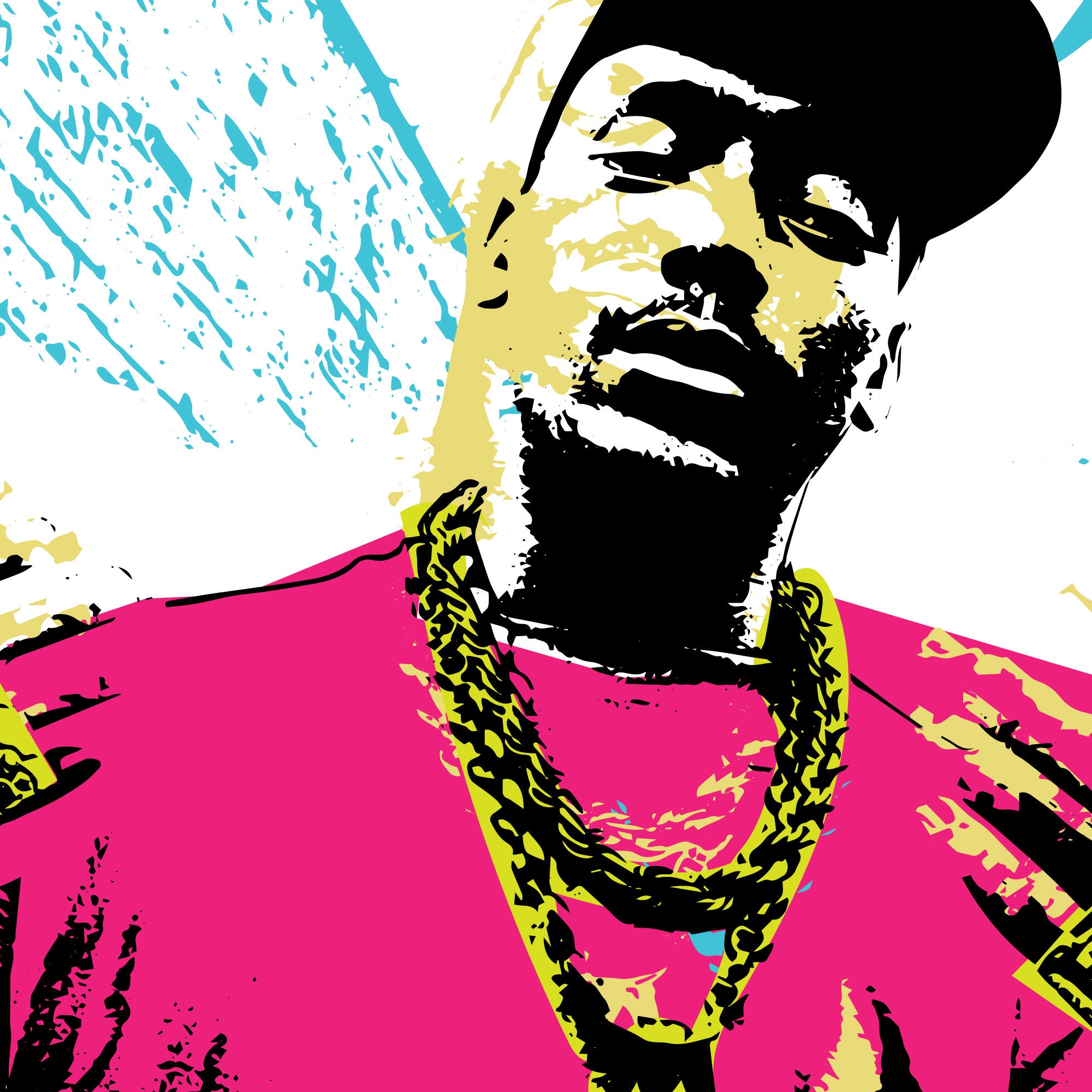 Big Daddy Kane Art Print: Old School Hip Hop Graffiti - Etsy