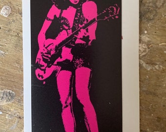 the Cramps sticker / Poison Ivy  / punk/ rockabilly /psychobilly / Hardison L Collins III / Bmovie / lowbrow/ medusa /  #HLC3