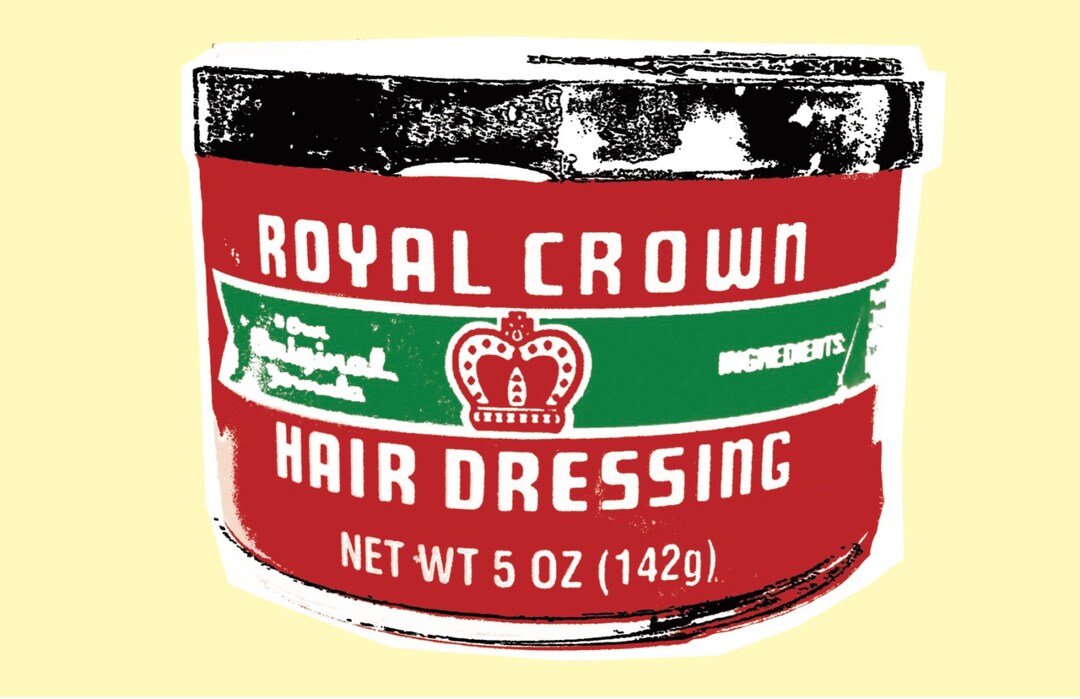 Hair Grease /royal Crown Hair Dressing / Rockabilly / Pompadour / Stray Cats / Elvis / 1950's