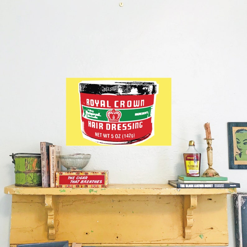 Hair Grease /royal Crown Hair Dressing / Rockabilly / Etsy