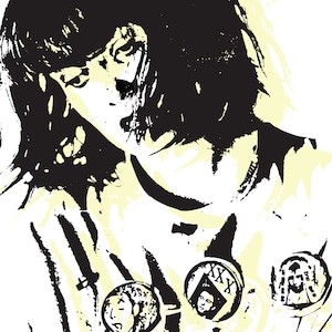 exene / X the band / art print / punk rock/ lowbrow / Punk Poster / john doe/ billy zoom / by Hardison L. Collins III  #HLC3