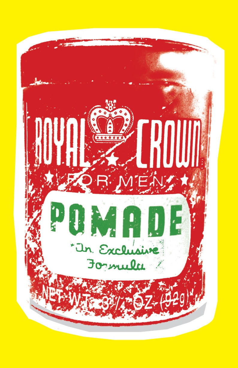 Royal Crown Pomade / Hair Grease / Hardison L Collins III / Etsy