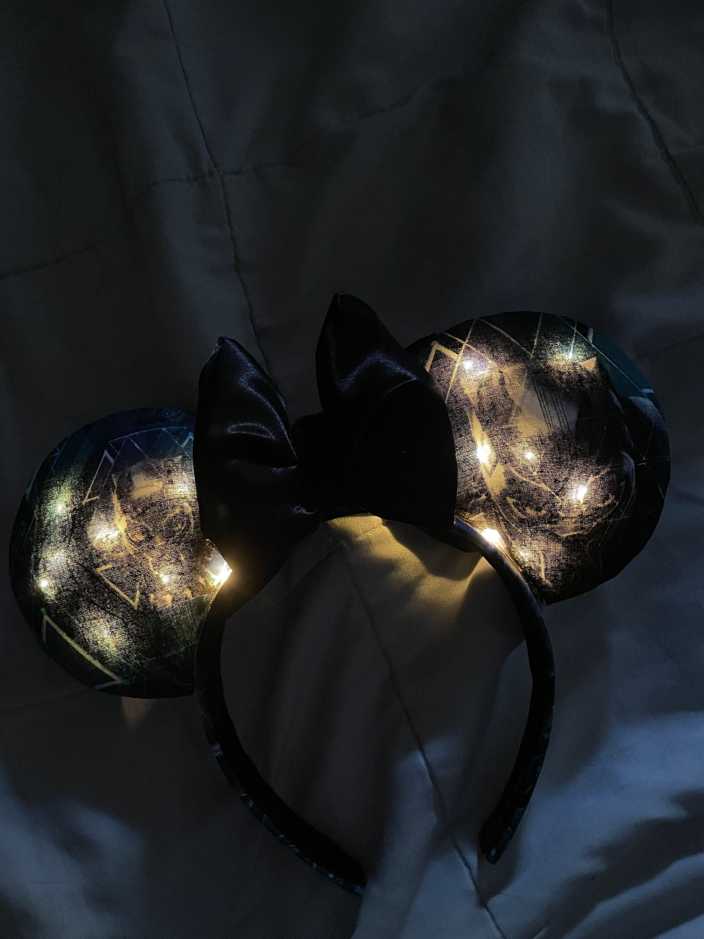 Black Panther ears / Mouse ear headband / Birthday gift idea Etsy