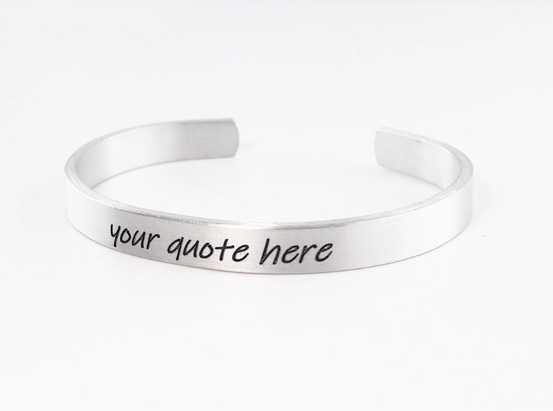 Custom Bracelet Sister Gift Distance Bracelets Christmas Gift Friendship Bracelet Engraved Silver Cuff Personalized Stocking Stuffer