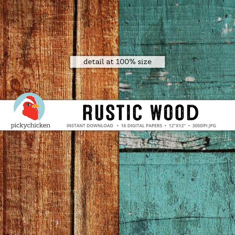 May include: A digital paper pack featuring 16 rustic wood textures in various shades of brown and blue. The textures are 12 inches by 12 inches and 300 DPI.  INSTANT DOWNLOAD 16 DIGITAL PAPERS 12"X12" 300DPI JPG