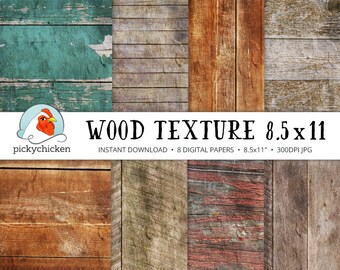 Legno carta digitale lettera 8.5 x11 A4 rustico della venatura del legno sfondo fotografia sfondo matrimonio rustico country cottage di campagna 7007