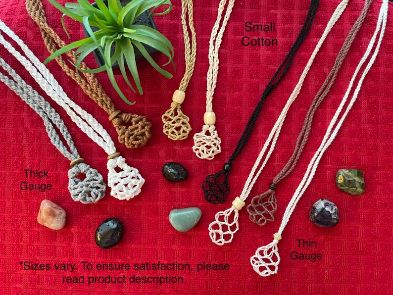 Crystal Holder Necklace Etsy