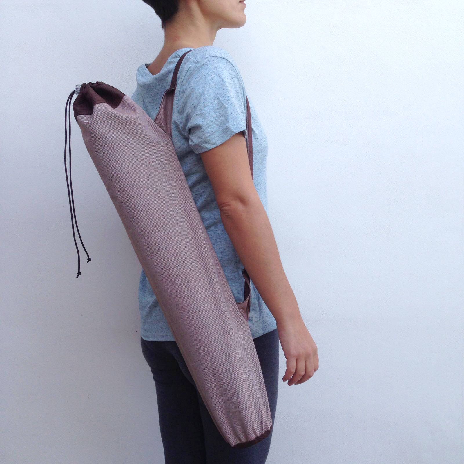 Handmade Yoga Mat Sack / Yoga Mat Bag / Sack Bag Yoga / Unisex