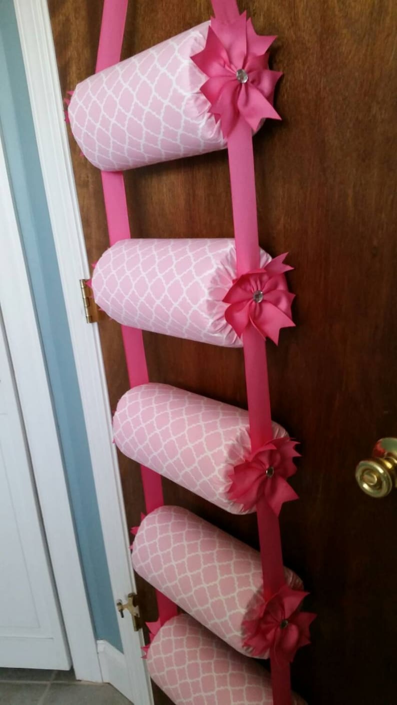 Headband Holder or Head Band Organizer Handmade 5tiers Pink Etsy