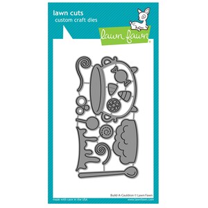 New! Lawn Fawn BUILD-A-CAULDRON (Halloween) Lawn Cuts Die Set LF3512