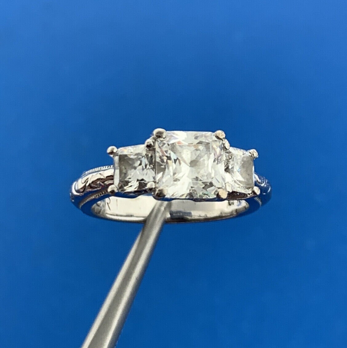 Cz 925 china ring best sale tacori