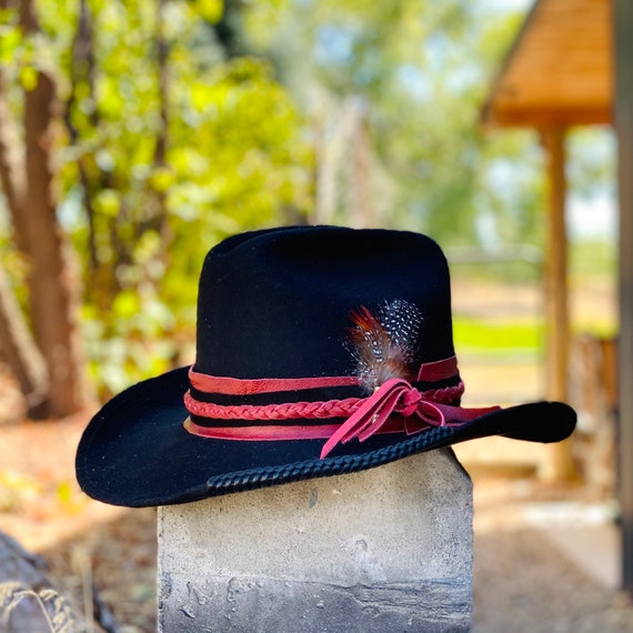 West Cowboy Hat With Customized Band 