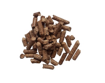 Small pets bedding, natural pelleted bedding from chilean native woods, Wooden pellet litter natural scent