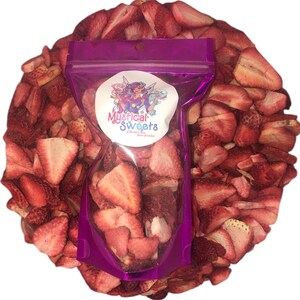 Freeze Dried Strawberries – Large, Soft, Melt-in-Your-Mouth Slices – Like Natural Candy!