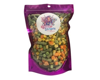 Mélange de légumes lyophilisés | Maïs Pois, Haricots verts et carottes - 3 tasses