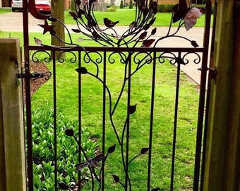 Metal Garden Gate Etsy