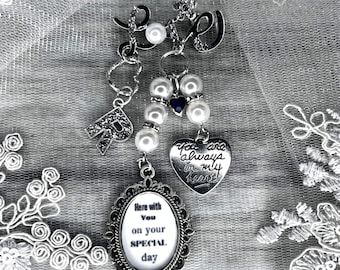 Love Bridal Memorial Photo Charm, Custom Memorial Charm, Wedding Bouquet Photo Charm, Wedding Gift, Bride Gift