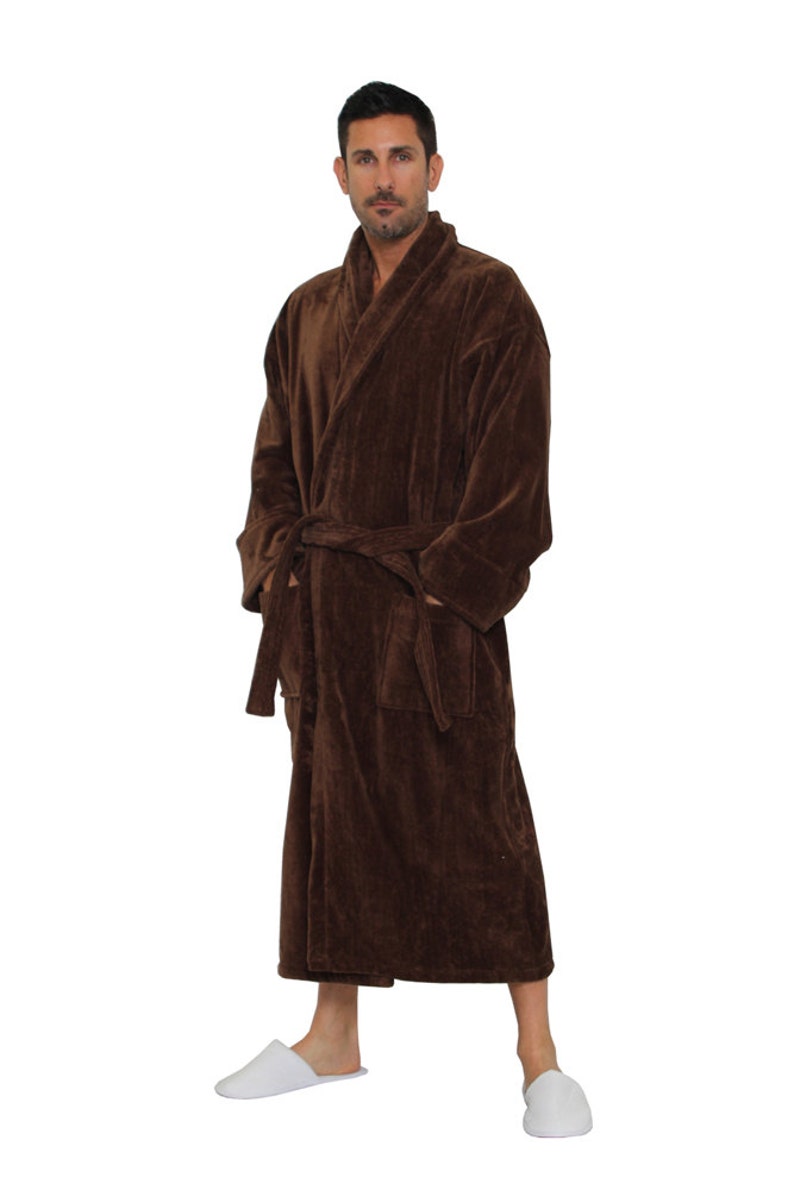 personalised cotton bathrobe