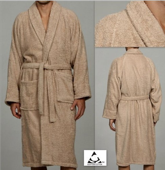 Plush Egyptian Cotton Robe Personalized for Men or Women Etsy