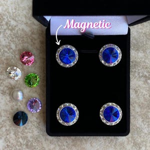 20 colors, Boxed set of 4, No Poke Number Holders, Large 5/8" (15mm), Horse Show Saddleseat