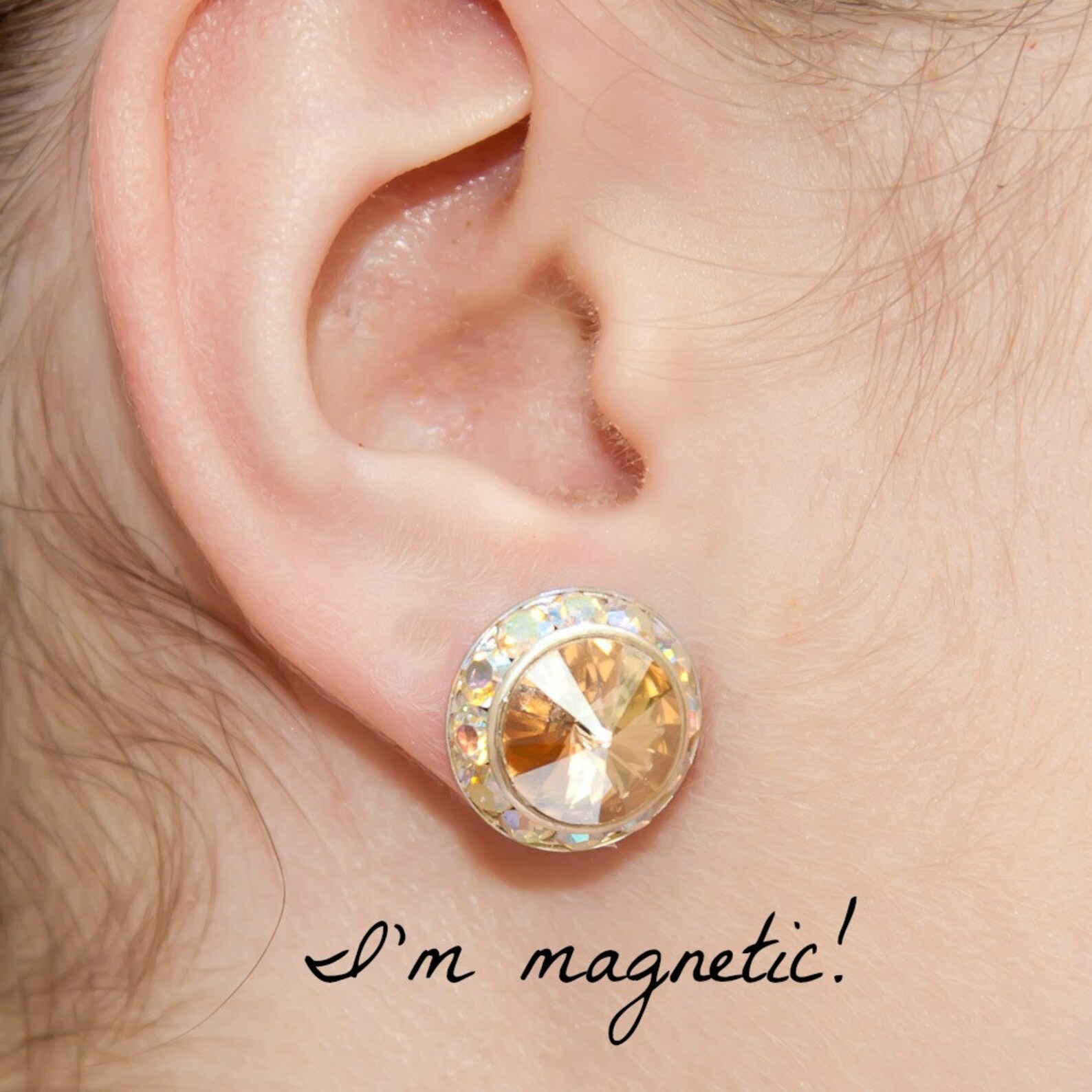 Clip Earrings 25 Colors 5/8 15mm Silver or Etsy