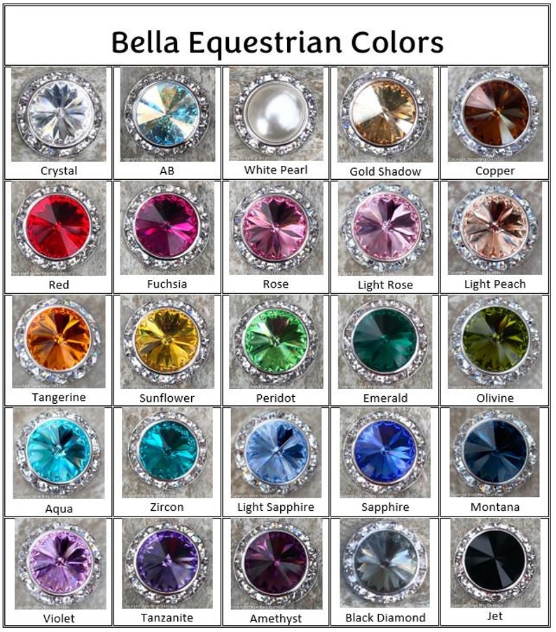 25 colors, 15mm Clip on Earrings, Silver or Gold finish, Austrian crystal earrings, 5/8 15mm Setting image 2