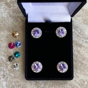 20 colors, Boxed set of 4, Horse Show Number Magnets, 1/2&quot; (13mm), Magnetic Number Holders, saddleseat magnets