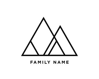 Custom Vector Logo (Mountain Kids)