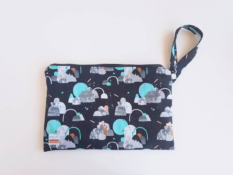 nappy clutch bag