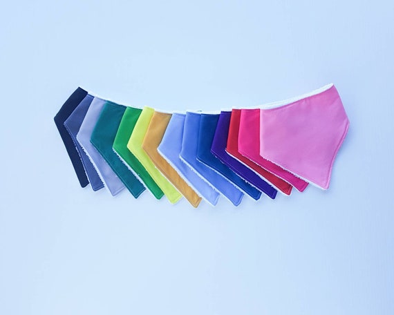 plain dribble bibs