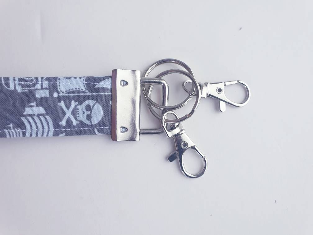 Key Ring Key Fob Keyring Wrist Strap Key Holder Fabric Key Etsy
