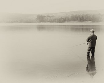 The Fly Fisherman, Lockwood Beck, North York Moors, England