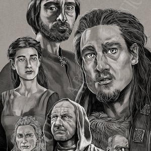 The Last Kingdom - &quot;Saxons&quot; - 11x17 Print