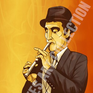 Aaron Duggins (the tossers) 11 x 17 Print