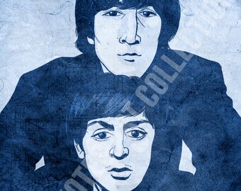 John and Paul - 8.5 x 11 Print