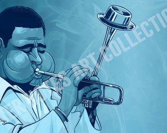 Dizzy Gillespie 11 x 17 Print