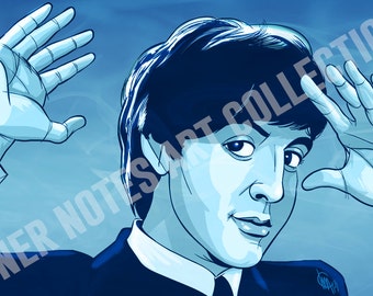 Paul McCartney 11 x 17 Print