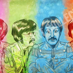 McCartney &#39;74 - &quot;Lonely Hearts&quot; 11 x 17 Print