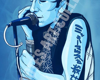 Joe Strummer 11 x 17 Print