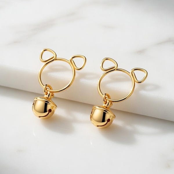 Kitten Huggers Nipple Rings: Non Piercing Cat Bell Jewelry