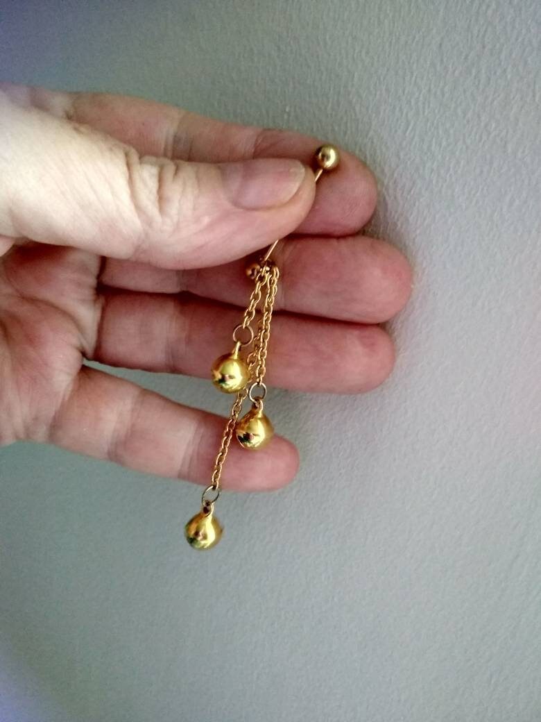 VCH Jewelry Piercing Clitoral Dangle Barbell With Jingle Etsy UK