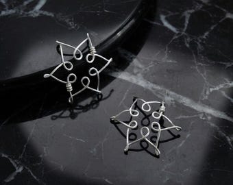 Star Nipple clamps, Sexy Non Piercing Nipple Jewelry, nipple Rings, Erotic Rings Fake Nipple Jewellery, Men's BDSM, Mature sex toys