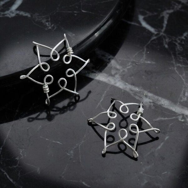 Pinzas para pezones con forma de estrella, joyería sexy para pezones sin perforación, anillos para pezones, anillos eróticos, joyería falsa para pezones, BDSM para hombres, juguetes sexuales para adultos