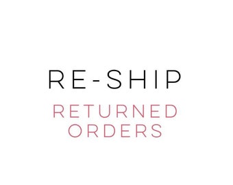 Re-Ship My Order