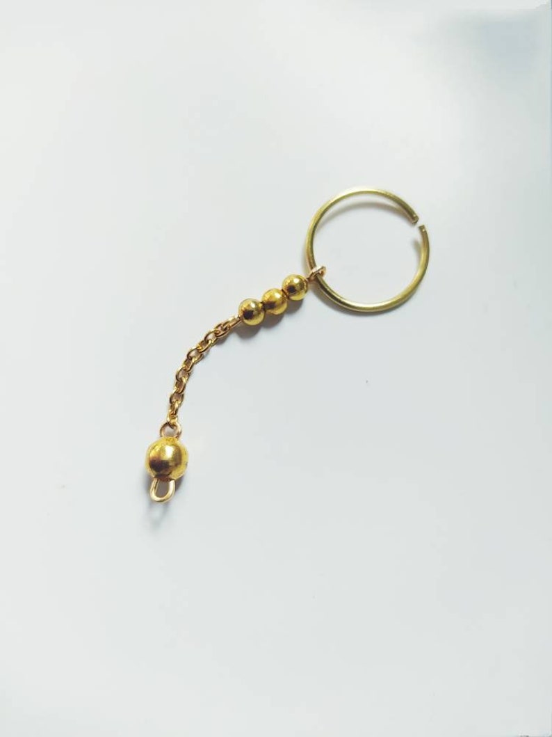PA Piercing Dangle jewelry Non Piercing Cock Ring Gold Etsy
