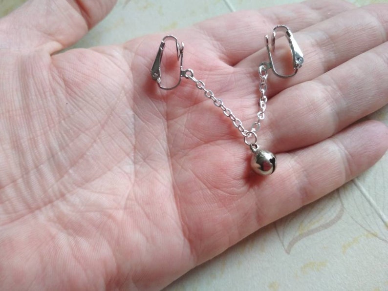 BDSM Slave Jingle Bells Labia Clip Chain VCH Non Piercing Etsy Australia