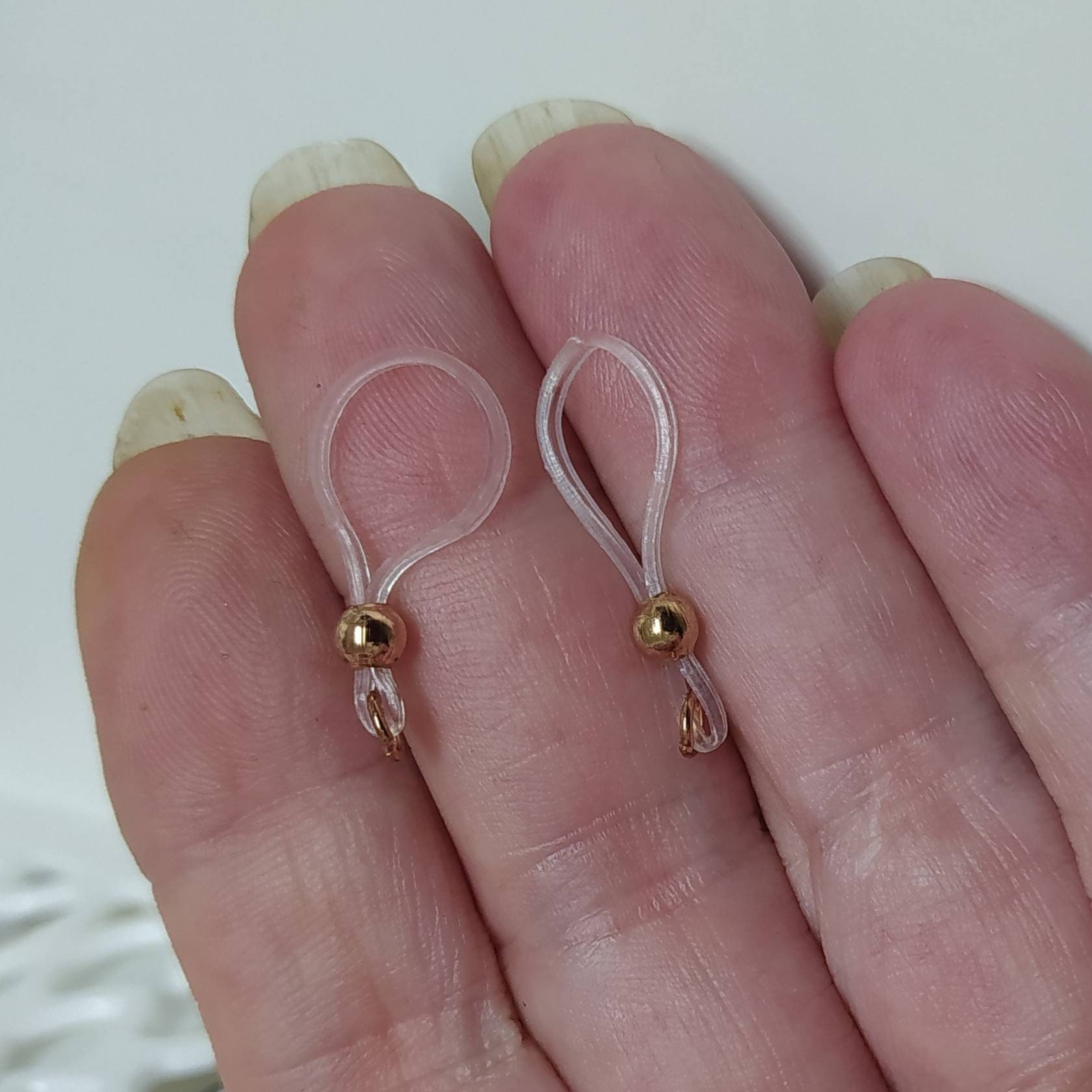 Adjustable Nipple Nooses Non Piercing Nipple Rings Clear Etsy Norway