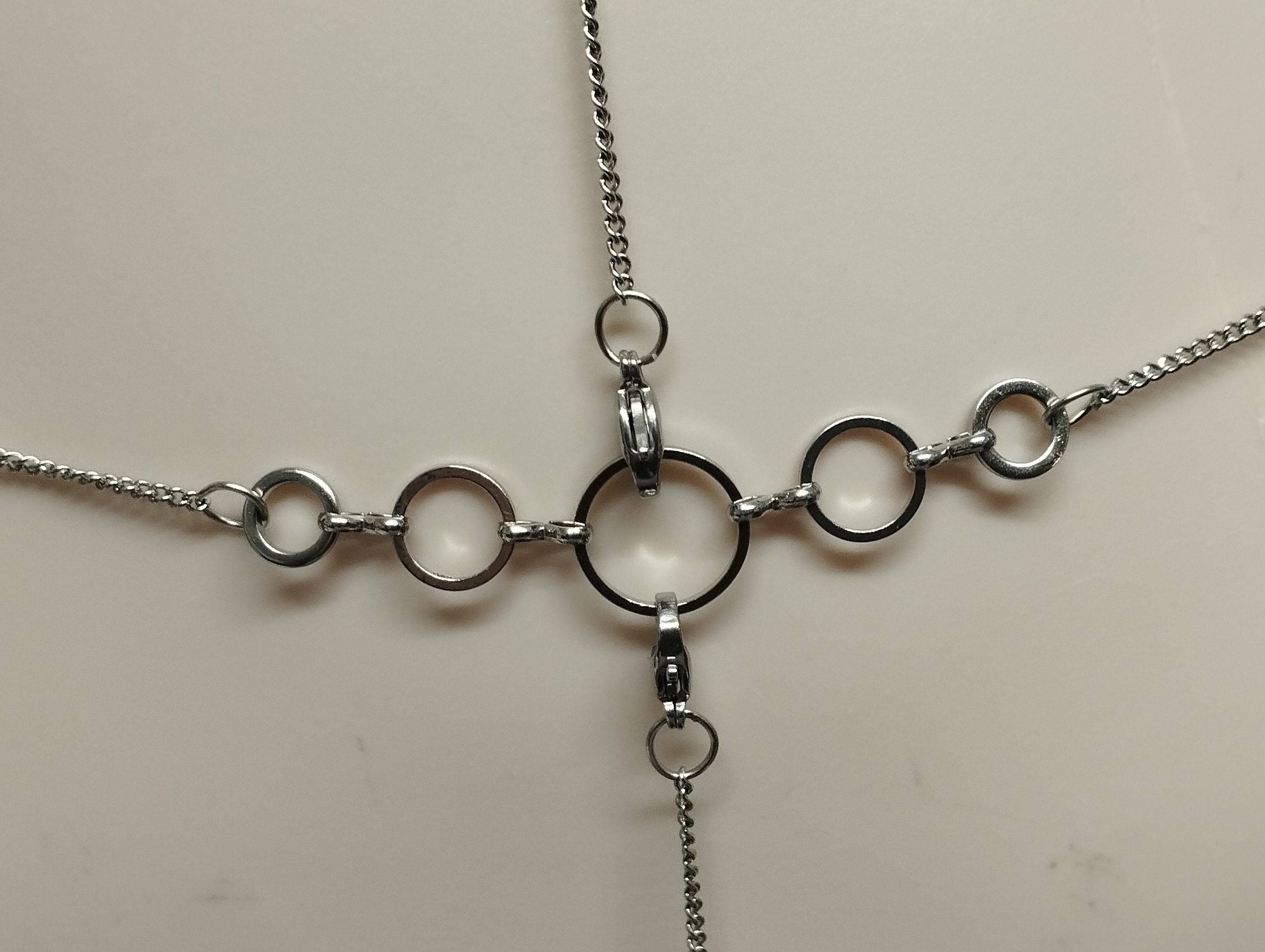 Stainless Steel Body Chain: 3-in-1 Non Piercing Nipple Jewelry - Etsy