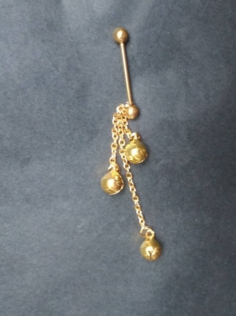 VCH Jewelry Piercing Clitoral Dangle Barbell With Jingle Etsy UK