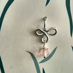 Navel Belly Button ring Birthstone Bar ring Belly Bar Jewelry image 5